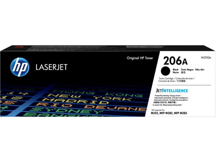 HP W2110A original toner product packaging