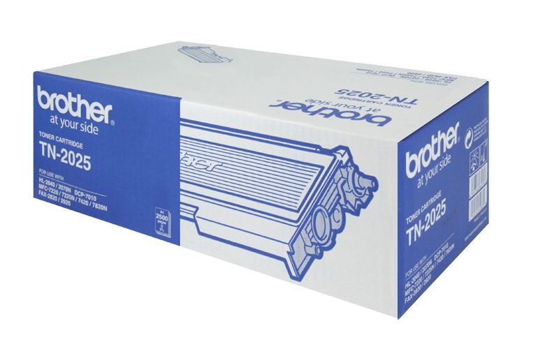 Brother TN-2025 original toner product packaging