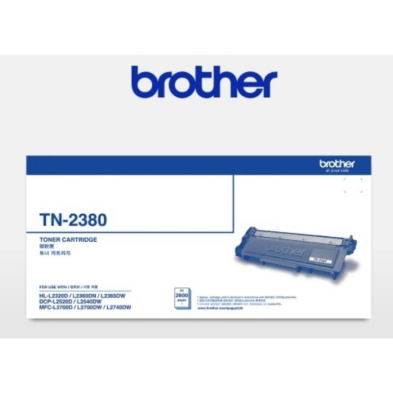Brother TN-2380 original toner product packaging