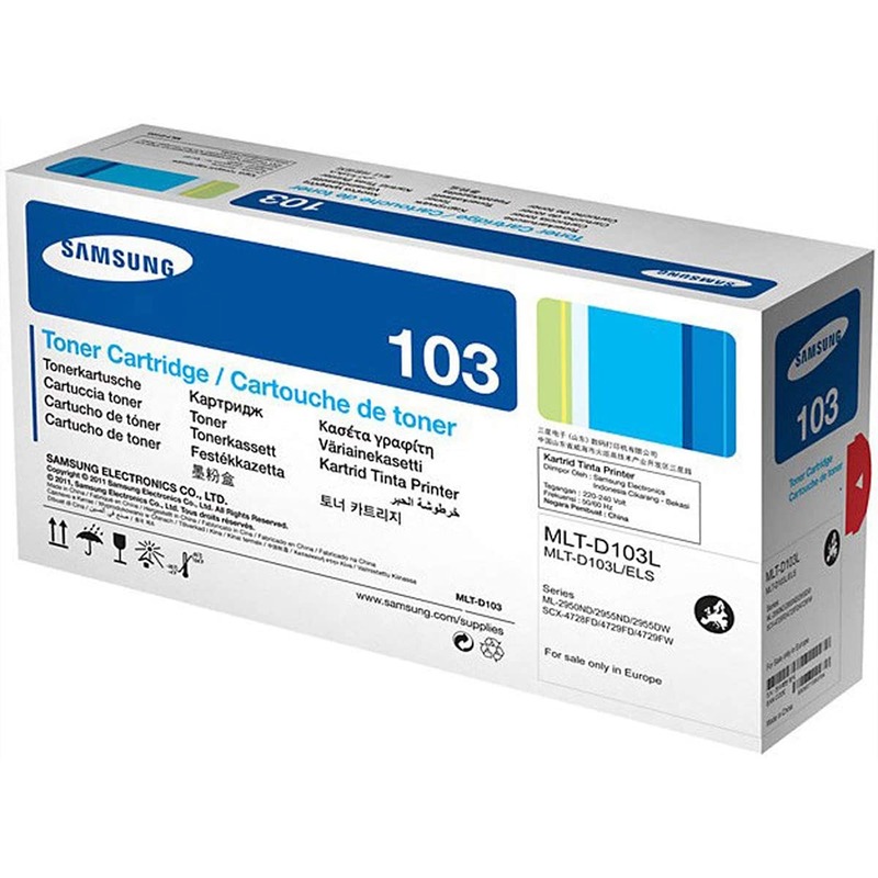 Samsung MLT103L EOL original toner product packaging