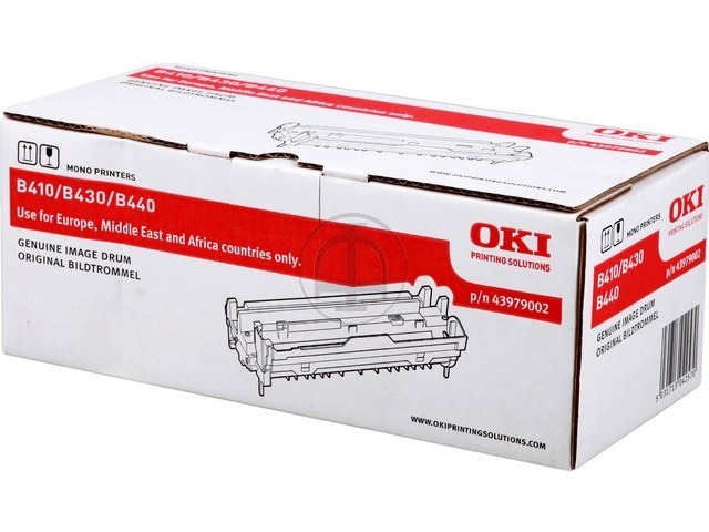 OKI B410 DR (25K) original toner product packaging