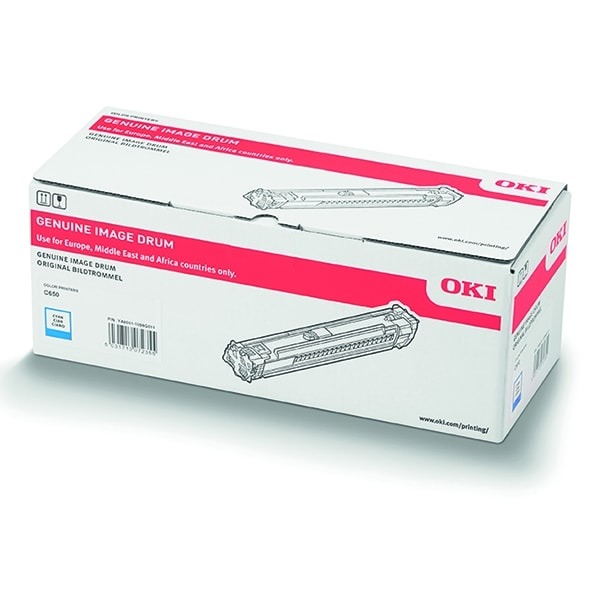 OKI C650 (B) original toner product packaging